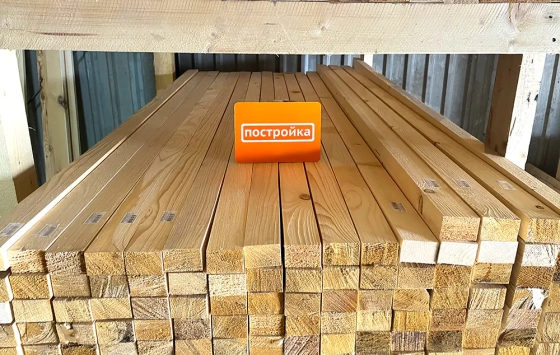 Брусок строганный ТЕХСУШКА 40х60х3000 мм Сорт 1-2