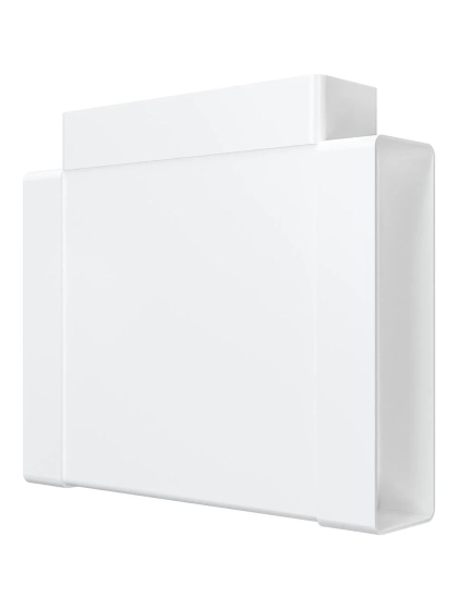 Тройник для плоских воздуховодов 204х60 мм 620ТПП