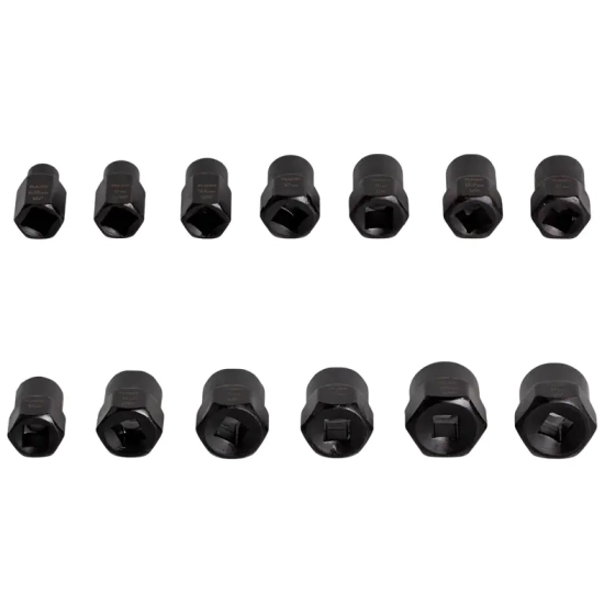 Набор головок-экстракторов ударных для поврежденных болтов и гаек RAGE (820514)