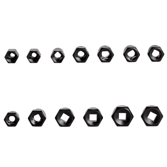 Набор головок-экстракторов ударных для поврежденных болтов и гаек RAGE (820514)