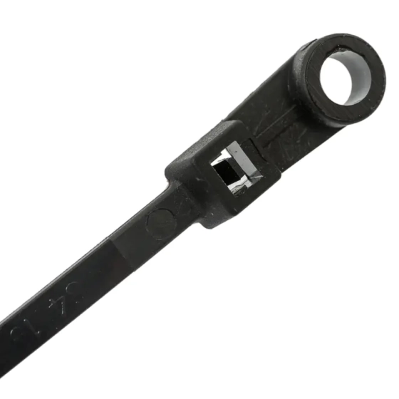 Хомут-стяжка с отверстием 150х3,6 мм Navigator черный (100 шт)