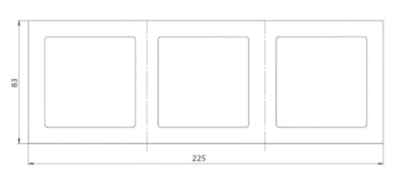 Рамка для выключателя Systeme Electric AtlasDesign ATN000103
