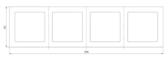 Рамка для выключателя Systeme Electric AtlasDesign ATN000104
