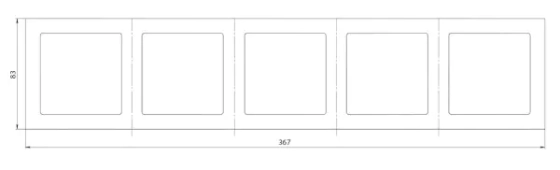 Рамка для выключателя Systeme Electric AtlasDesign ATN001005