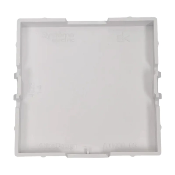 Заглушка для розетки Schneider Electric AtlasDesign ATN000109