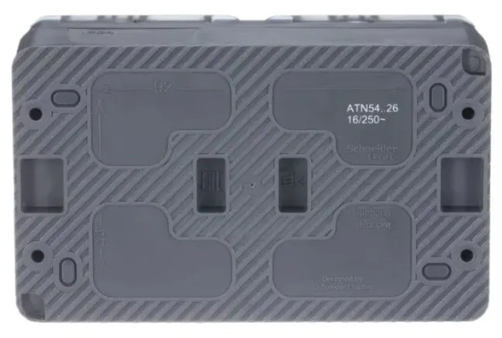 Розетка IP54 Schneider Electric AtlasDesign ATN544026 с/з