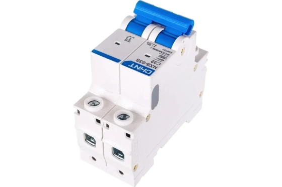 Автоматический выключатель CHINT NXB-63S 2P 32А 4,5kA тип C