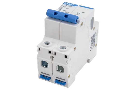 Автоматический выключатель CHINT NXB-63S 2P 40А 4,5kA тип C