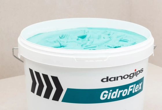 Гидроизоляция эластичная Danogips GidroFlex 5 кг