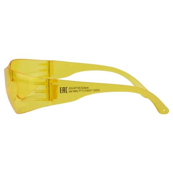 Очки защитные Jeta Safety JSG-8712A (облегченные, янтарные)