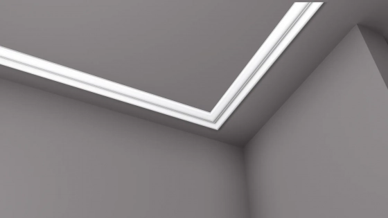 Плинтус потолочный NMC N 70х20 мм 2 м