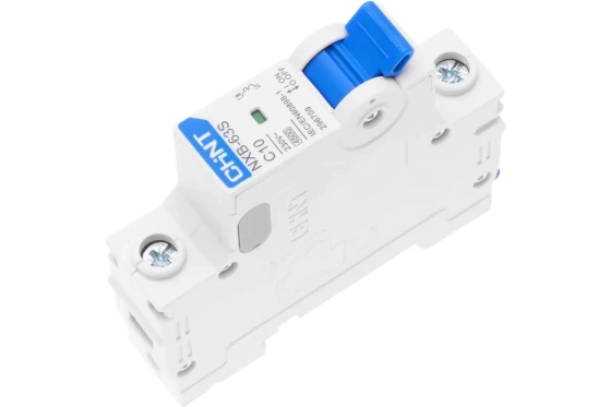 Автоматический выключатель CHINT NXB-63S 1P 10А 4,5kA тип C