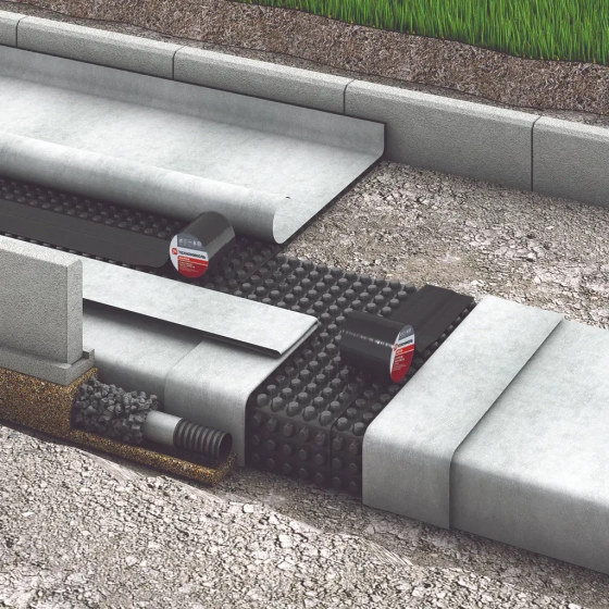 Лента самоклеящаяся Технониколь Planterband 10 см х 10 м