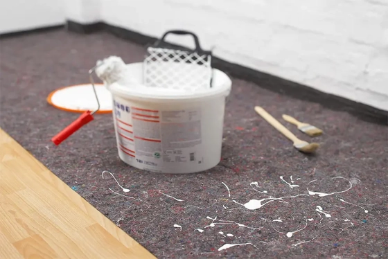 Защитное войлочное покрытие A-step 1х10 м