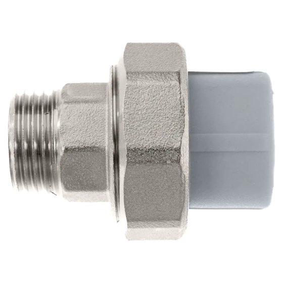 Муфта комб. разъем. наружная резьба 20х1/2" Valfex ПП