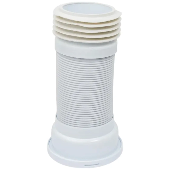 Гофра для унитаза с металлической спиралью Ани Пласт (K928)