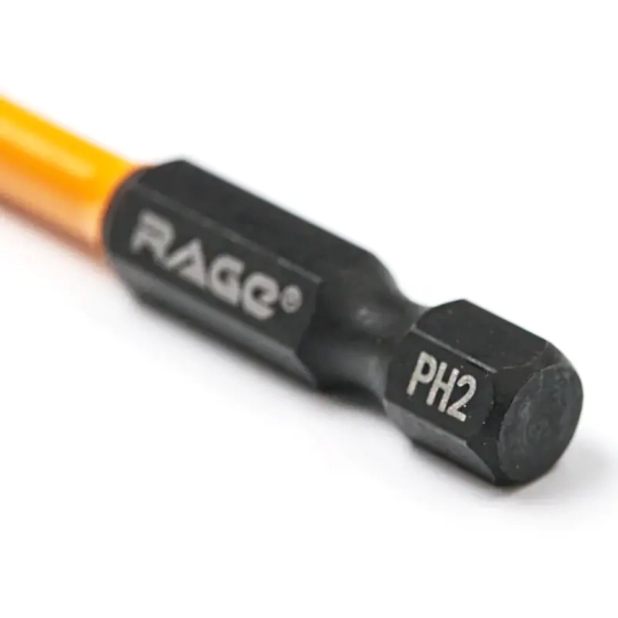 Бита ударная IMPACT PH2x50 мм 2 шт RAGE by VIRA 554125