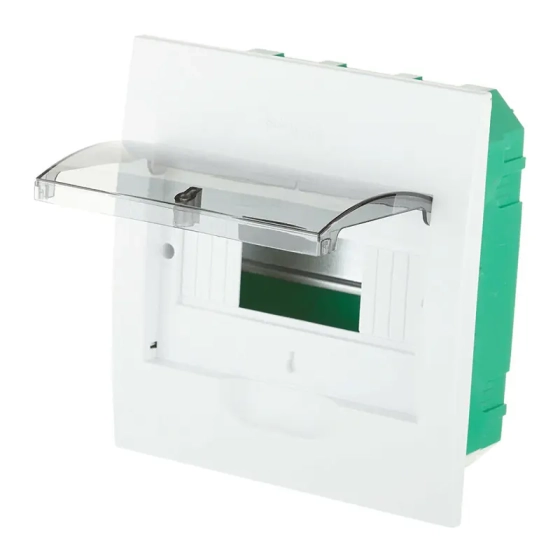 Бокс встраиваемый 1ряд/8мод. Schneider Electric Easy9 Box EZ9E 108 S2F RU