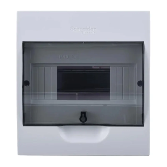 Бокс навесной Schneider Electric Easy9 Box (8 мод.) EZ9E1082S2SRU