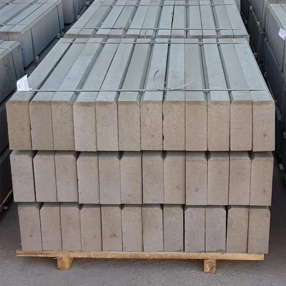 Борт (бордюр) тротуарный серый 1000х200х80 мм