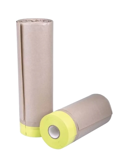 Бумага укрывочная Speedy Mask с клейкой лентой 45 см х 20 м