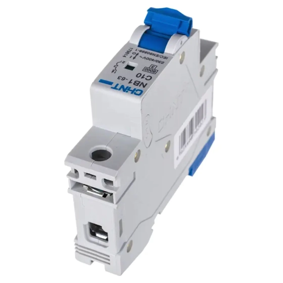 Автоматический выключатель CHINT NB1-63 6kA 1P 10A тип C