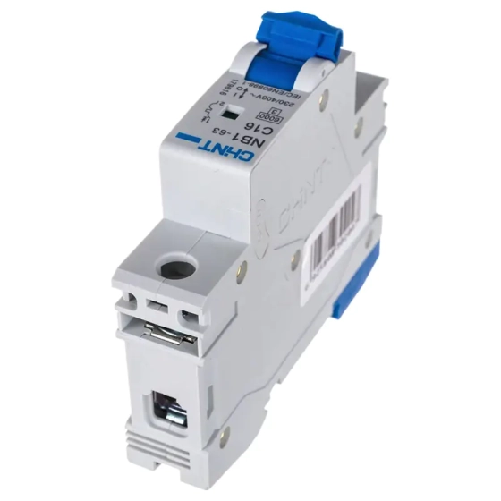 Автоматический выключатель CHINT NB1-63 6kA 1P 16A тип C