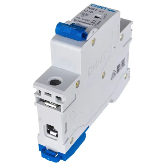 Автоматический выключатель CHINT NB1-63 6kA 1P 16A тип C