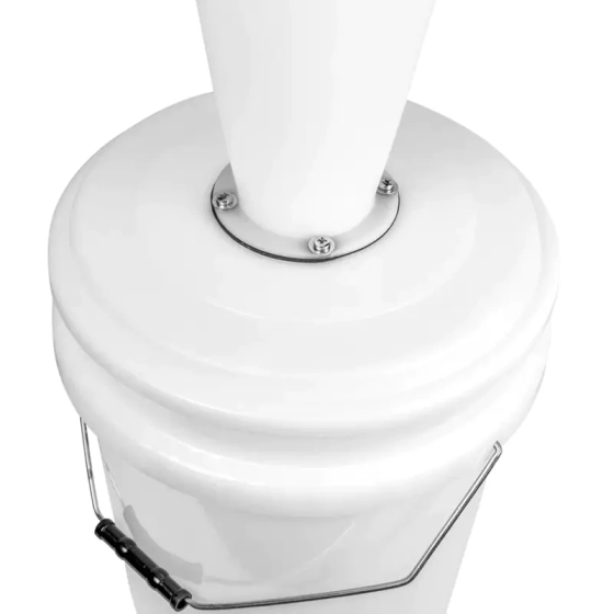 Циклон для строительного пылесоса с ведром 20 л DLT 0364