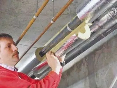 Цилиндр минераловатный WINPIPE Alu для труб 50 мм толщина 30 мм