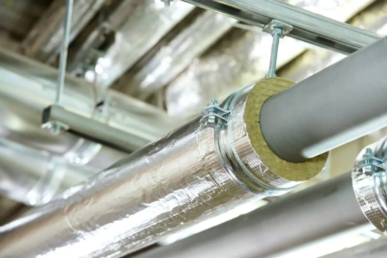 Цилиндр минераловатный WINPIPE Alu для труб 110 мм толщина 40 мм