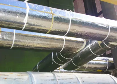 Цилиндр минераловатный WINPIPE Alu для труб 50 мм толщина 40 мм