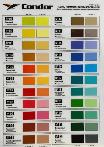 Паста пигментная Condor №06 (персиковый) 100 мл