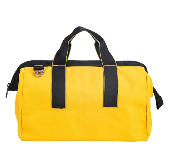 Сумка для инструментов Deli EDL430013 5 карманов 310х170х220 мм черно-желтая