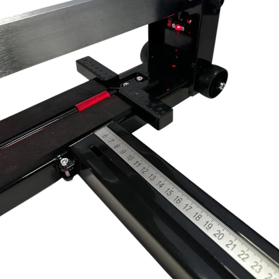 Плиткорез ручной рельсовый с лазерным указателем 1200 мм DERZHI Professional (187888)