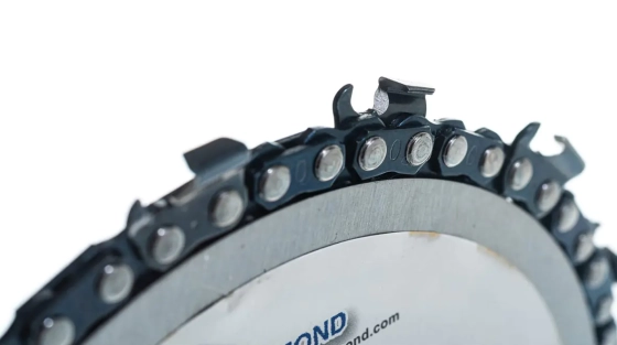 Круг цепной отрезной по дереву 125x22 мм Trio-diamond 545125