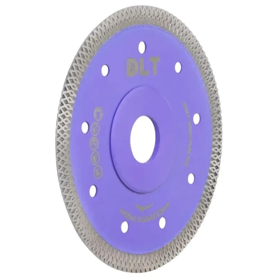 Диск алмазный по керамике, керамограниту 125х22,2 мм, DLT №13 Turbo-X (1409)