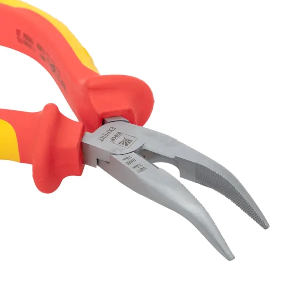 Длинногубцы изогнутые диэлектрические 160 мм 1000 В EKF Expert