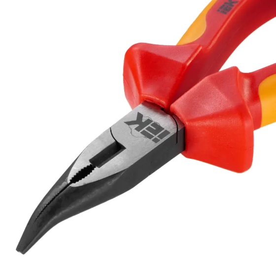 Длинногубцы изогнутые диэлектрические 160 мм 1000 В IEK