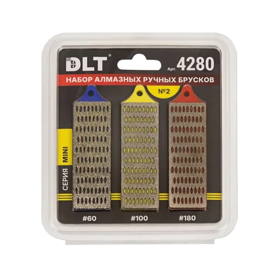 Набор алмазных ручных брусков №2 DLT Mini (4280)