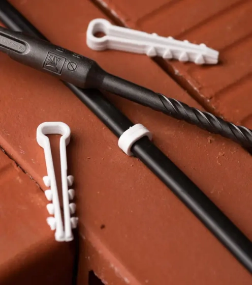 Дюбель-хомут для плоского кабеля П 12/6 100 шт