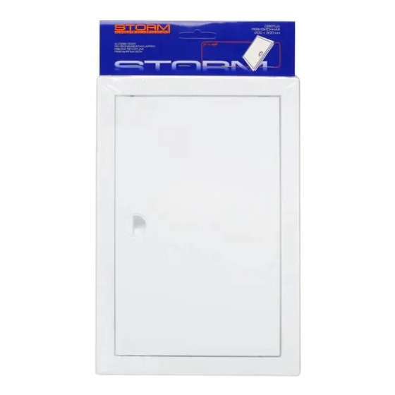 Дверца ревизионная 200х300 мм белая DR-2030