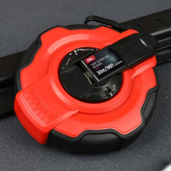 Рулетка 30 м Deli RS (EDL9930Y)