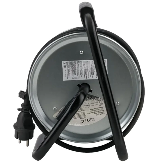 Удлинитель на катушке 20 м 4 розетки с/з Electraline 49030