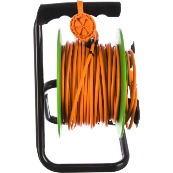 Удлинитель на катушке 30 м 1 розетка б/з Electraline 49053