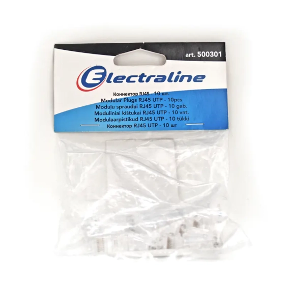 Коннектор RJ-45 Electraline 10 шт (500301)