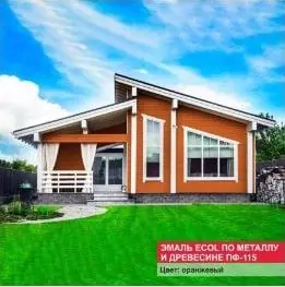 Эмаль Ecol ПФ-115 MAV (оранжевая) 1 л