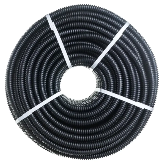 Труба ПНД гофрир. ЭРА GOFR-16-100-HD 16 мм с зондом черная 100 м