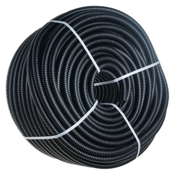 Труба ПНД гофрир. ЭРА GOFR-20-100-HD 20 мм с зондом черная 100 м