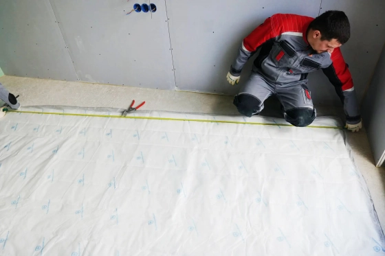 Мат звукопогл. ТермоЗвукоИзол Стандарт 14 мм (в пачке 15 м²)